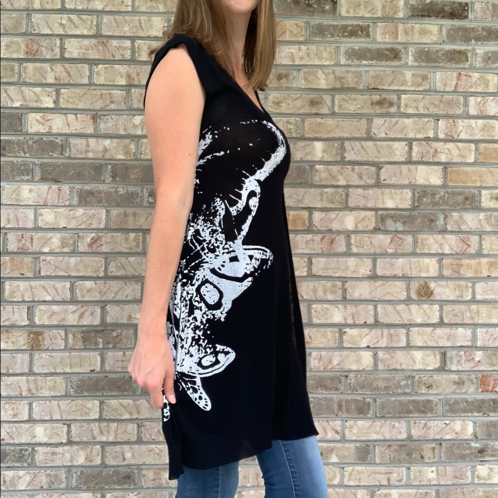 Butterfly Wing Tunic Dress
